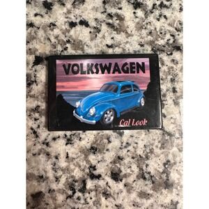 Volkswagen VW Beetle‎ Cal Look Blue Car Magnet Desperate Enterprises